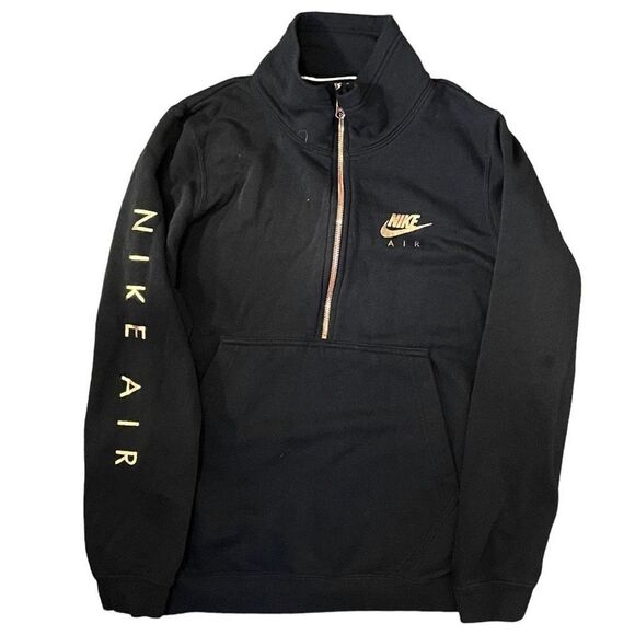 Nike air 1/4 Zip Pull Over Hoodie size Large - Picture 4 of 12